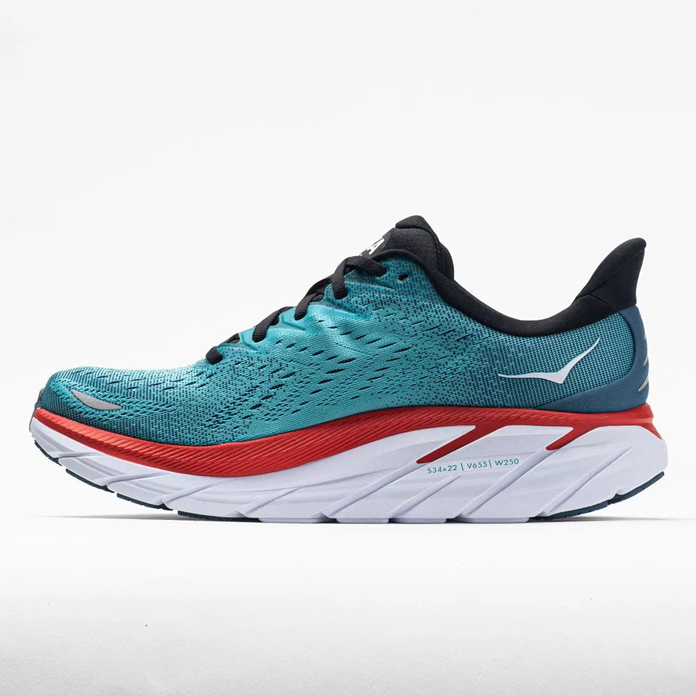 One One Clifton 8 Men's Real Teal/Aquarelle