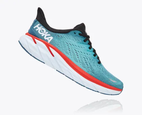 Women's Clifton 8 - Real Teal / Aquarelle