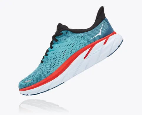 Women's Clifton 8 - Real Teal / Aquarelle